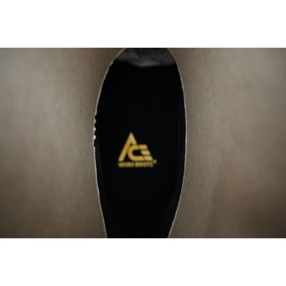 Shoes for Crews x Ace Men's 9D Women's 11D Black Bullfrog Pro II Soft Toe Boots - Picture 12 of 16